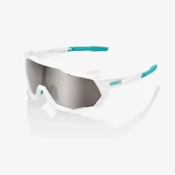 GAFAS 100% SPEEDTRAP BORA HANSGROHE TEAM WHITE HIPER SILVER LENS