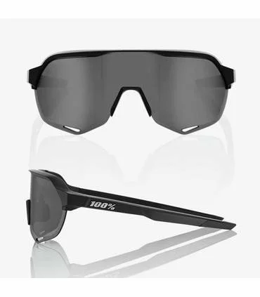 GAFAS 100% S2 - SOFT TACT BLACK SMOKE LENS - Imagen 2