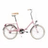 BICICLETA PLEGABLE BAMBINA ROSA 20″ 1 VELOCIDAD