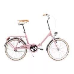 BICICLETA PLEGABLE BAMBINA ROSA 20″ 1 VELOCIDAD