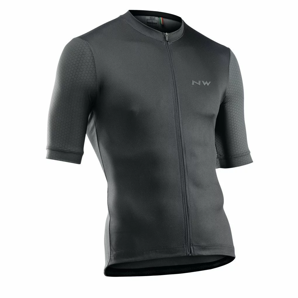MAILLOT NORTHWAVE FAST M/CORTA NEGRO