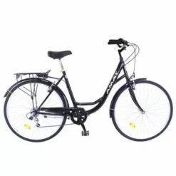 BICICLETA DE PASEO AMAT FLORIDA 700C 6 VELOCIDADES NEGRO