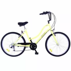 BICICLETA DE PASEO AMAT PIPER 26″ 6 VELOCIDADES AMARILLO