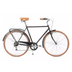 BICICLETA CAPRI LYON NEGRO-MARRÓN 7V