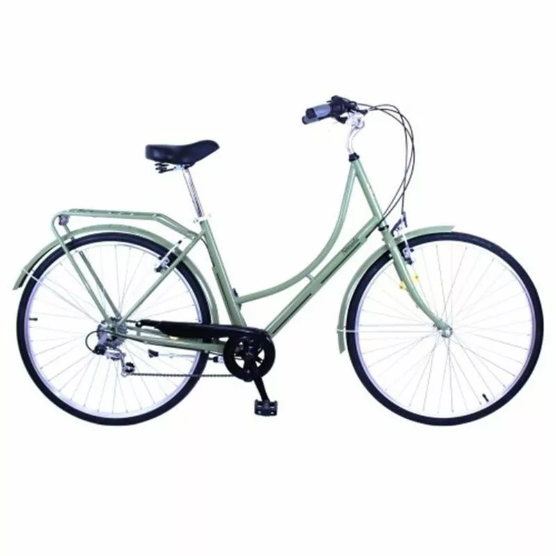 BICICLETA DE PASEO AMAT NÓMADA 700C 6 VELOCIDADES VERDE