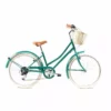 BICICLETA CLÁSICA INFANTIL CAPRI CAROLINA 24″ 6 VELOCIDADES VERDE ESMERALDA 8-12 AÑOS