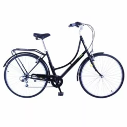 BICICLETA DE PASEO AMAT NÓMADA 700C 6 VELOCIDADES NEGRO