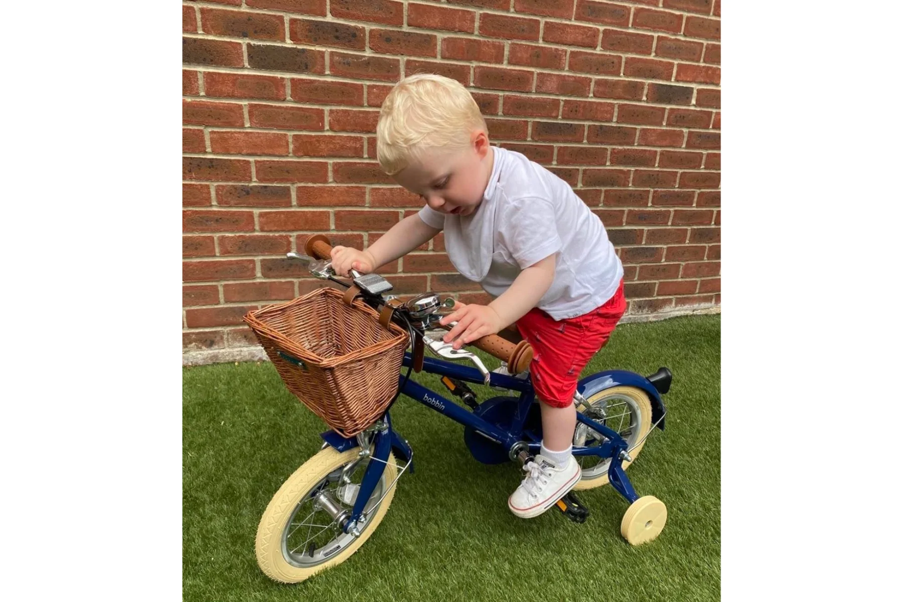 BICICLETA NIÑOS BOBBIN MOONBUG 12 PULGADAS BLUEBERRY 2-4 AÑOS - Imagen 2