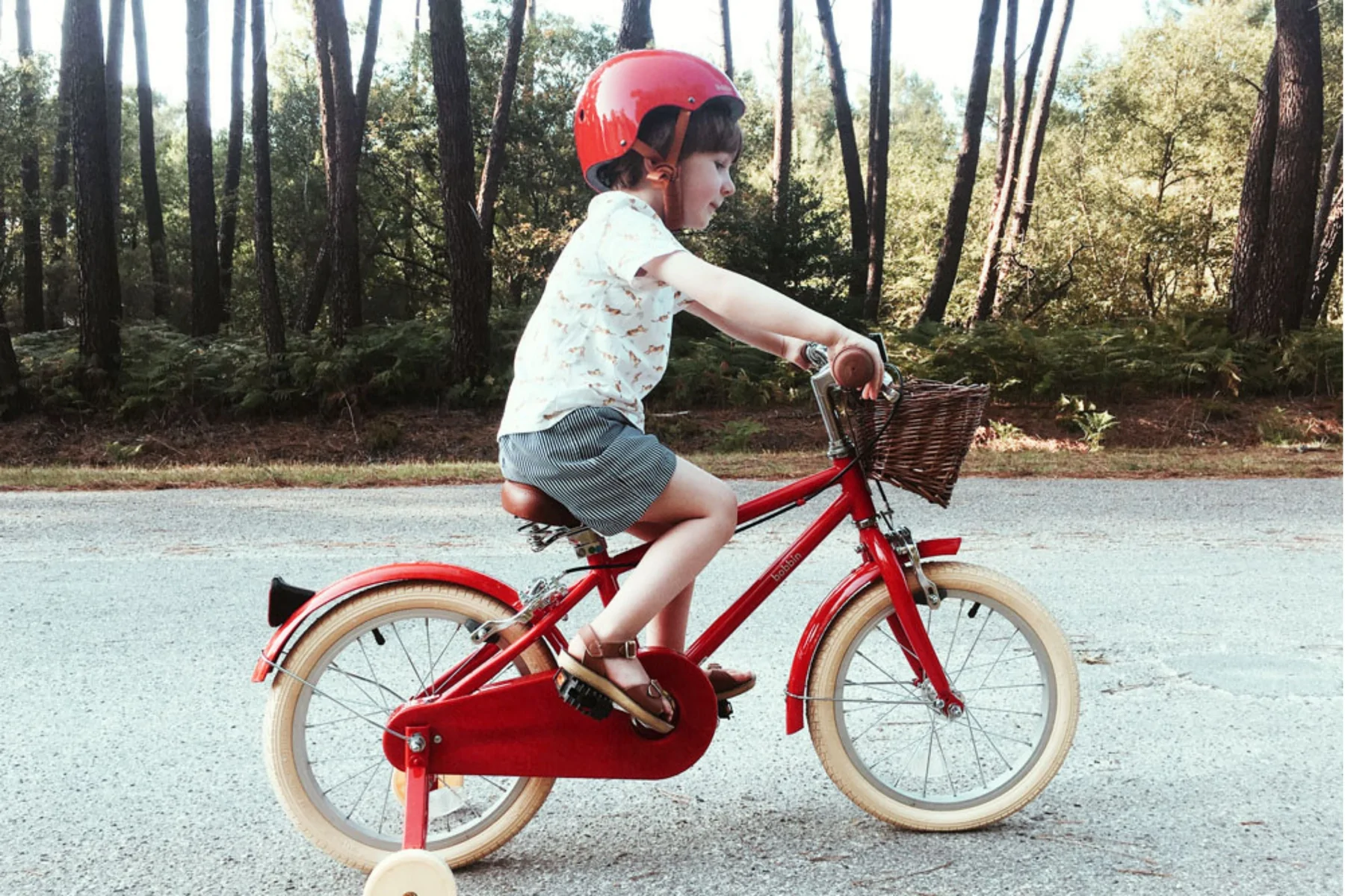 BICICLETA NIÑO BOBBIN MOONBUG 16 PULGADAS ROJO 4-6 AÑOS - Imagen 2