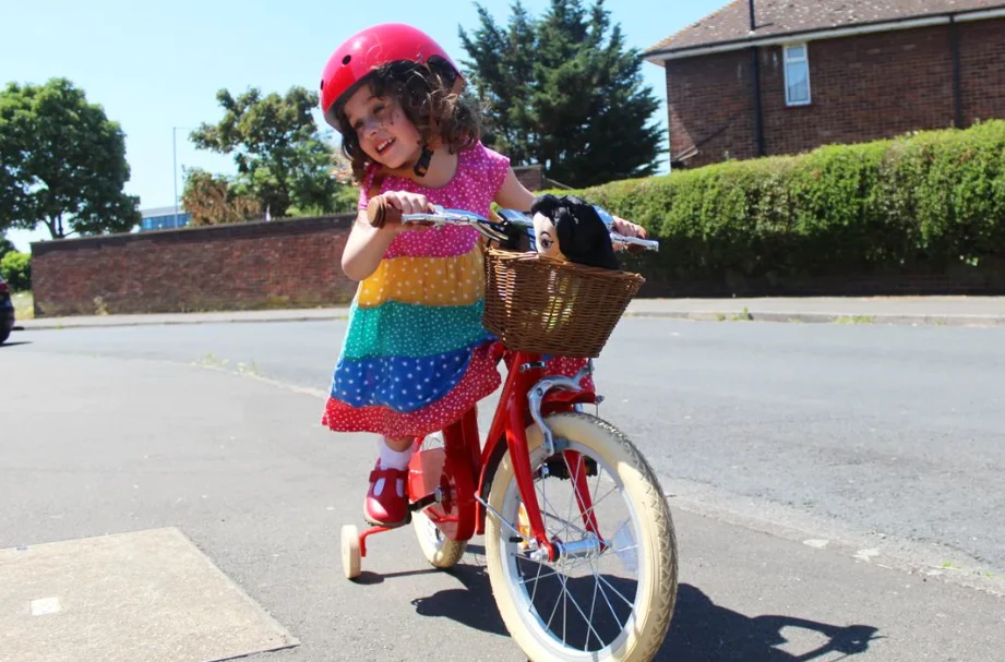 BICICLETA NIÑO BOBBIN MOONBUG 16 PULGADAS ROJO 4-6 AÑOS - Imagen 3