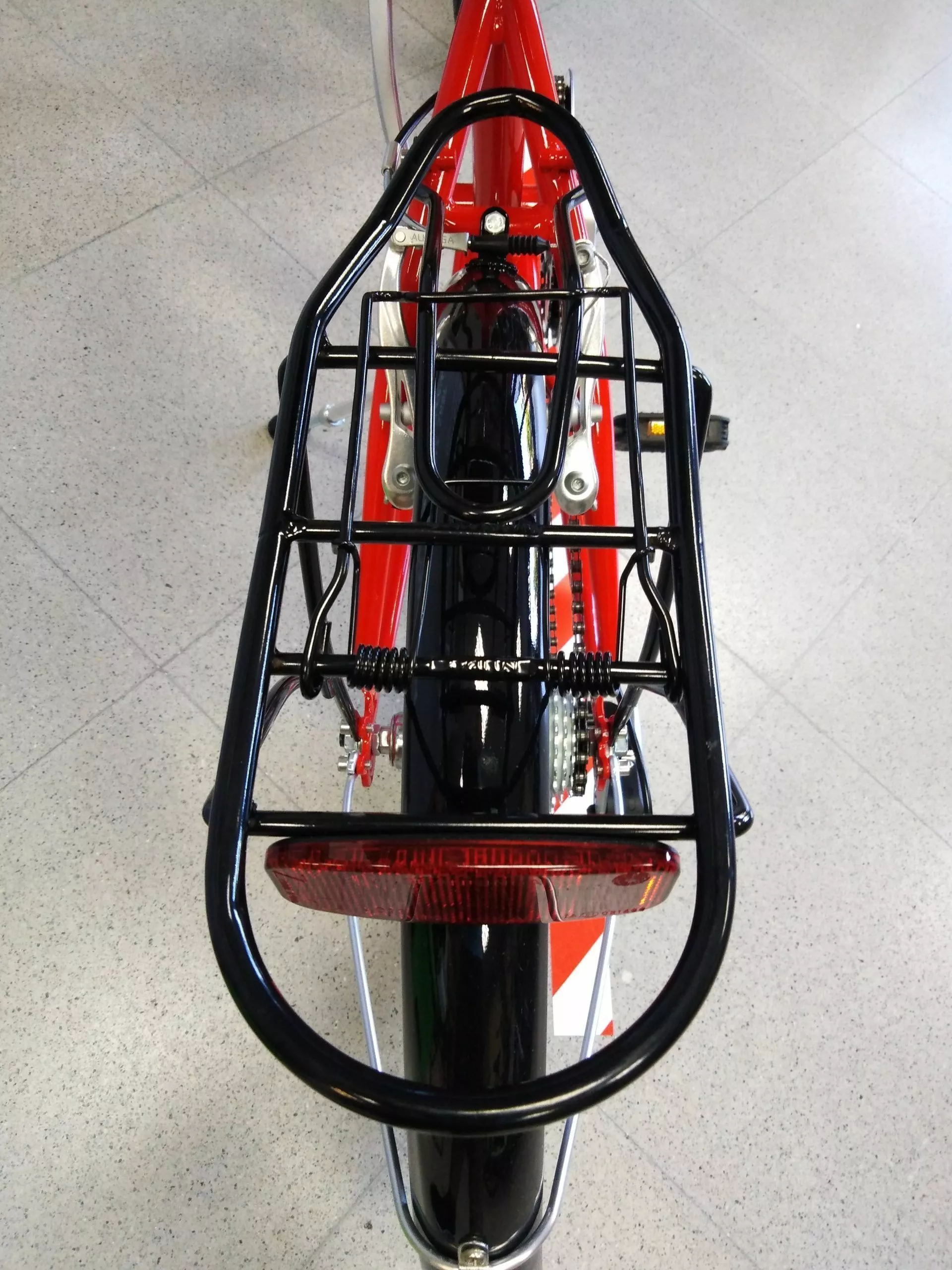 BICICLETA PLEGABLE ACERO AMAT NAUTIC 20″ 6 VELOCIDADES ROJO - Imagen 3