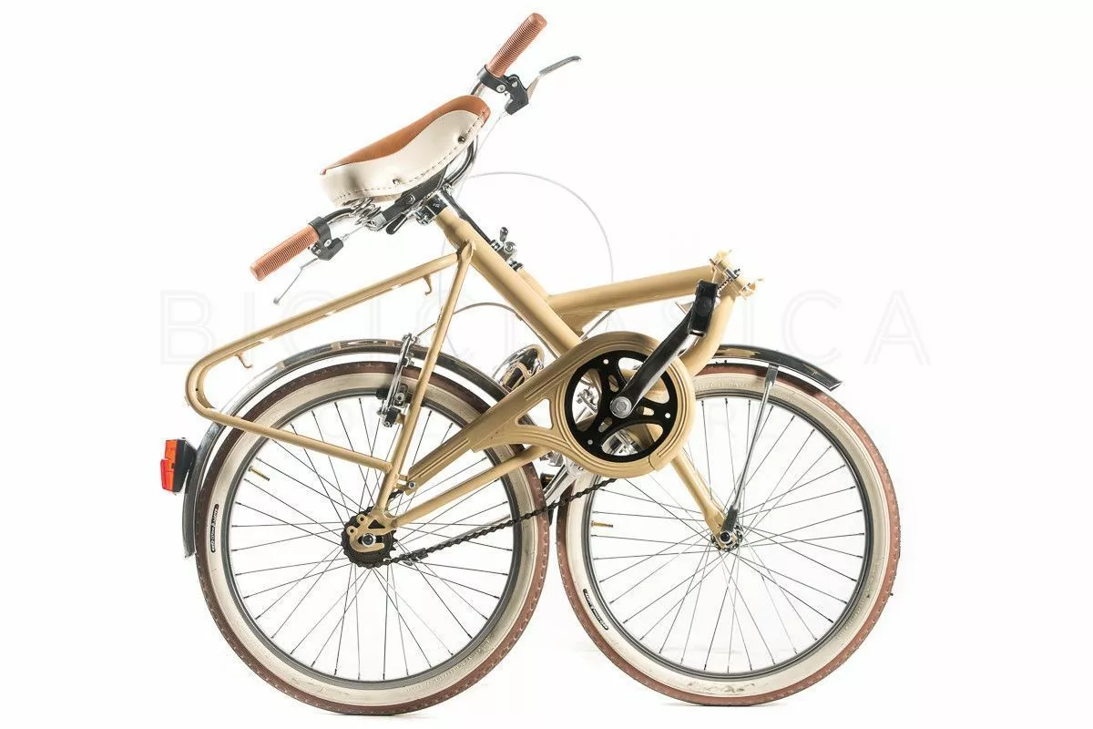 BICICLETA PLEGABLE BAMBINA ROJO BURDEOS - Imagen 4