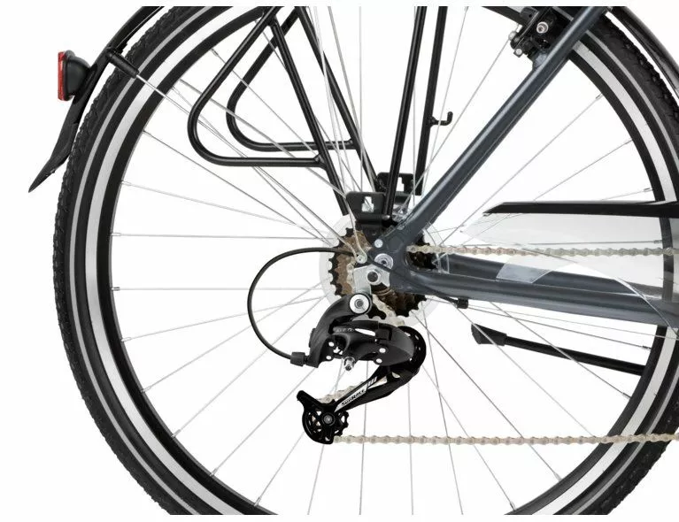 BICICLETA TREKKING KROSS TRANS 2.0 HOMBRE 28″ 21 VELOCIDADES - Imagen 6