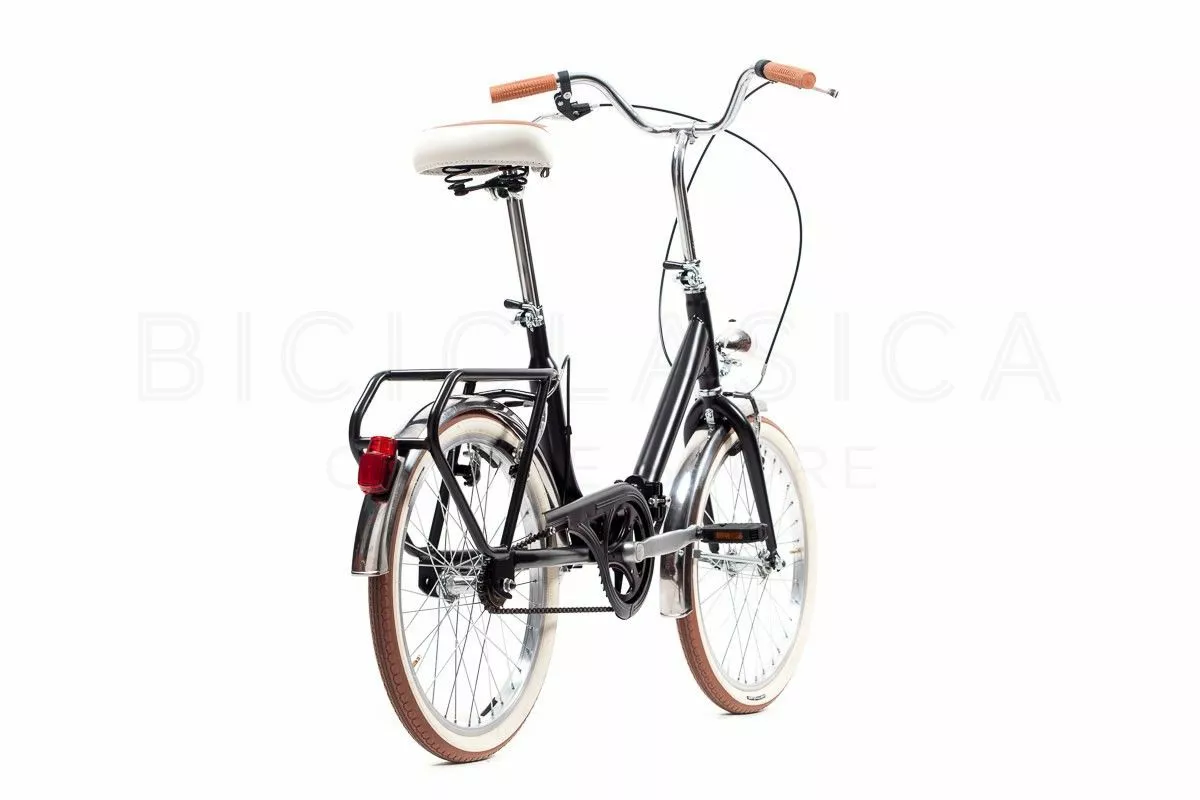 BICICLETA PLEGABLE BAMBINA NEGRO SATIN 20″ 1 VELOCIDAD - Imagen 4