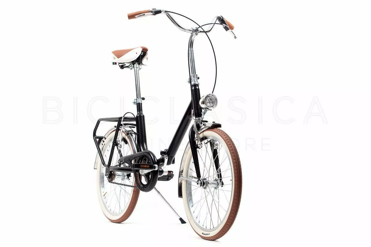 BICICLETA PLEGABLE BAMBINA NEGRO SATIN 20″ 1 VELOCIDAD - Imagen 3