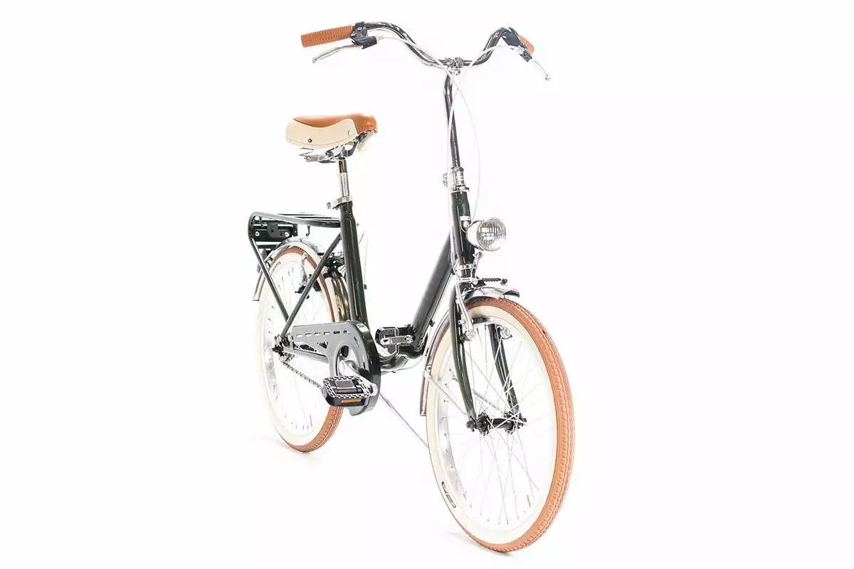 BICICLETA PLEGABLE BAMBINA VERDE KAMO - Imagen 3