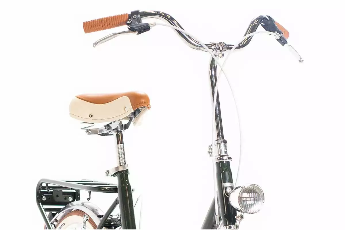 BICICLETA PLEGABLE BAMBINA VERDE KAMO - Imagen 4