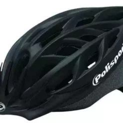 POLISPORT Casco Bici Blast Negro/blanco Mate