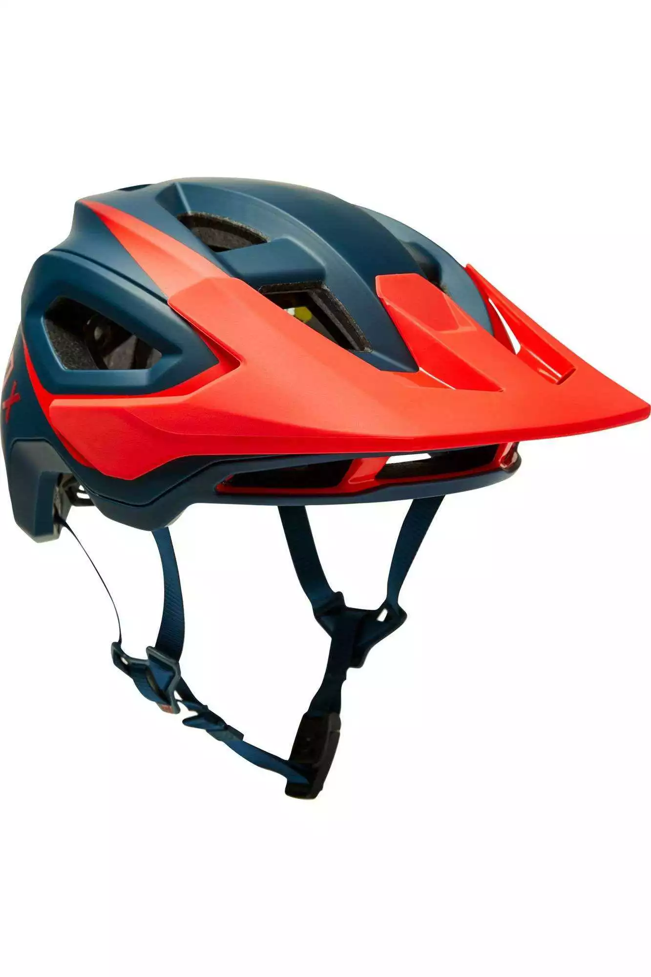 CASCO BICI FOX SPEEDFRAME PRO AZUL/NARANJA - Imagen 2