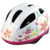 NHR Casco Bici Infantil Flores Blanco-color