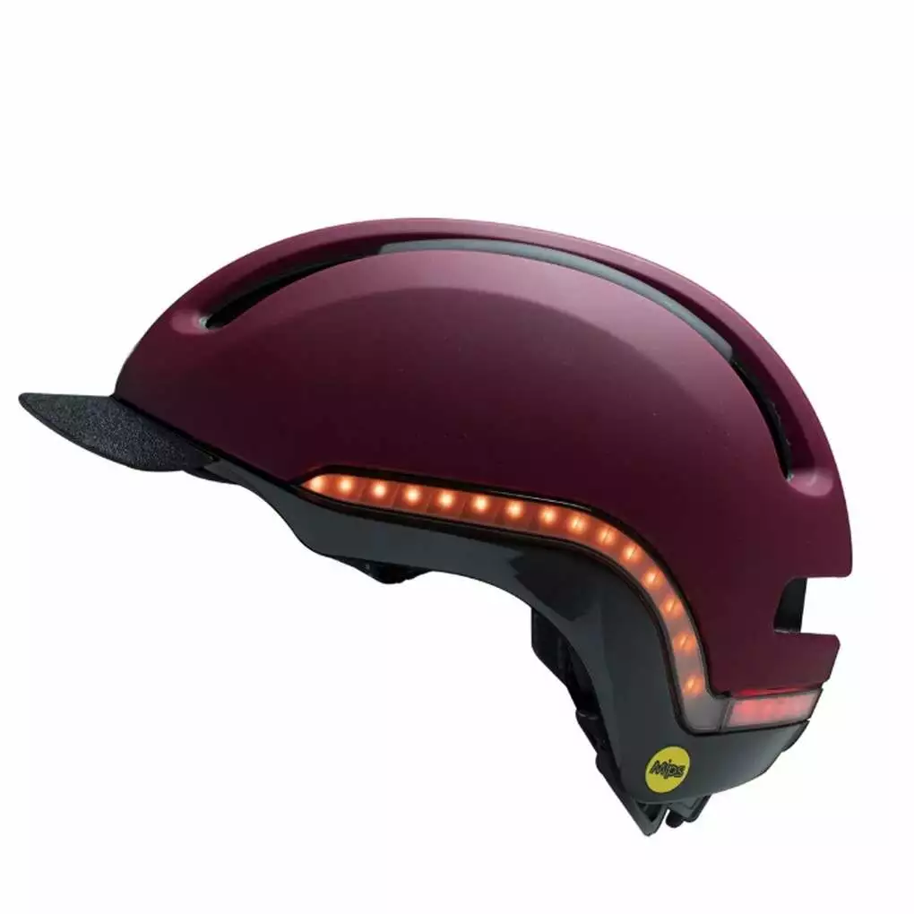 CASCO NUTCASE VIO CABERNET MATTE MIPS LIGHT - Imagen 2