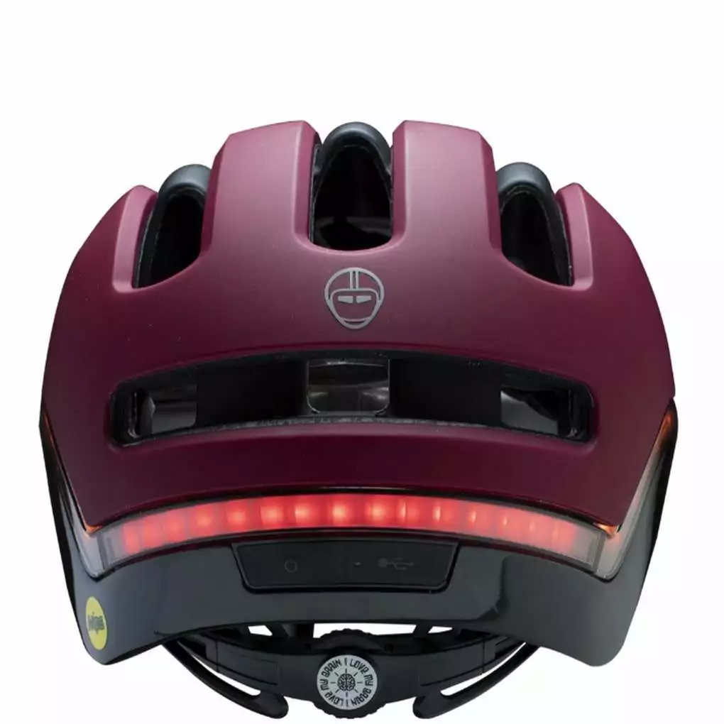 CASCO NUTCASE VIO CABERNET MATTE MIPS LIGHT - Imagen 4