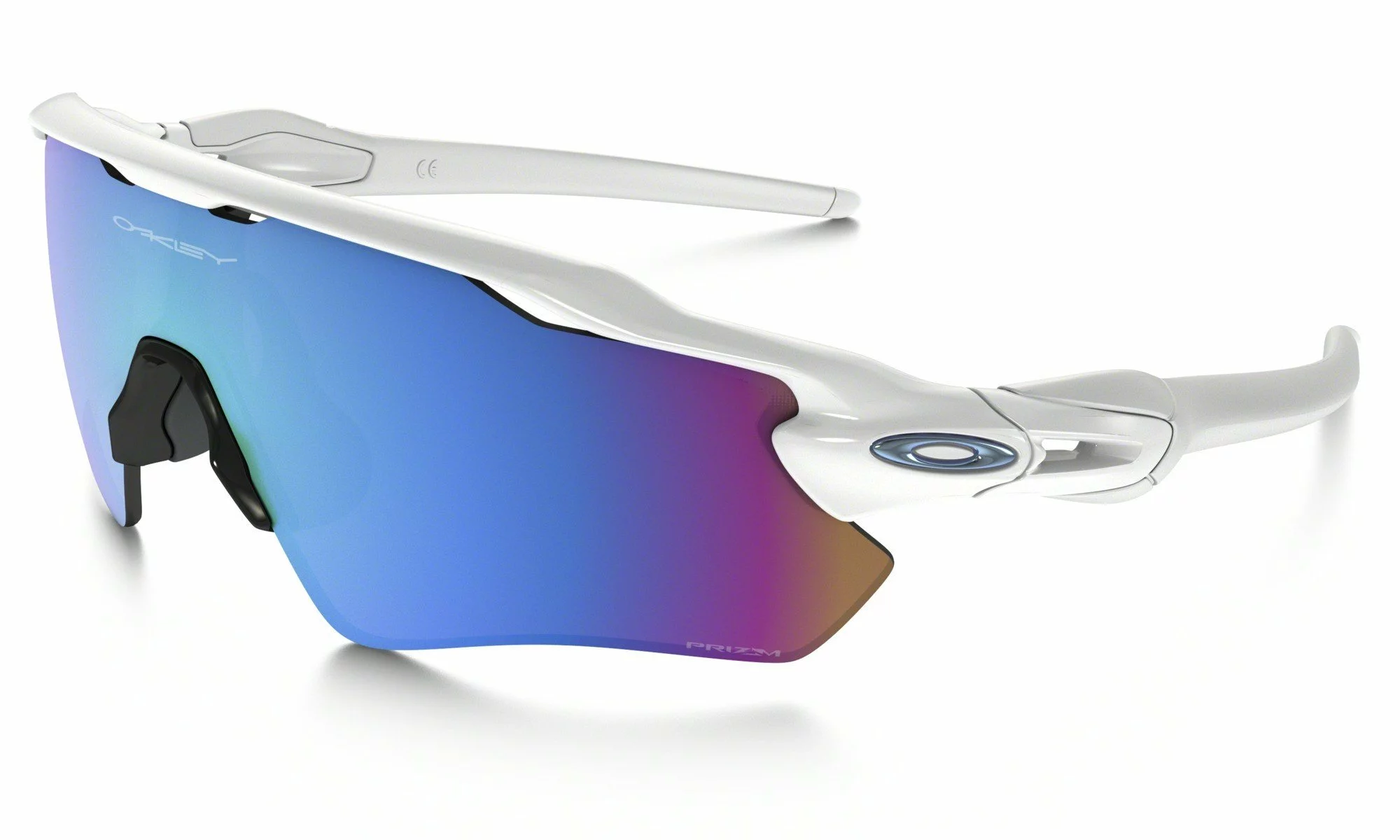 OAKLEY RADAR EV POLISHED WHITE LENTE PRIZM SNOW SAPPHIRE IRIDIUM OO9208-4738