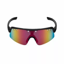 GAFAS BICI SPIUK SKALA NEGRO LENTE ESPEJO ROJO