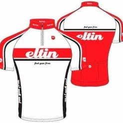 Maillot Eltin Verona Blanco/negro/rojo