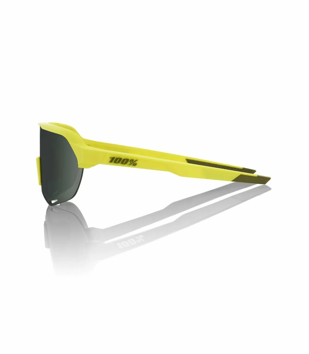 GAFAS 100% S2 - SOFT TACT BANANA GREY GREEN LENS - Imagen 3