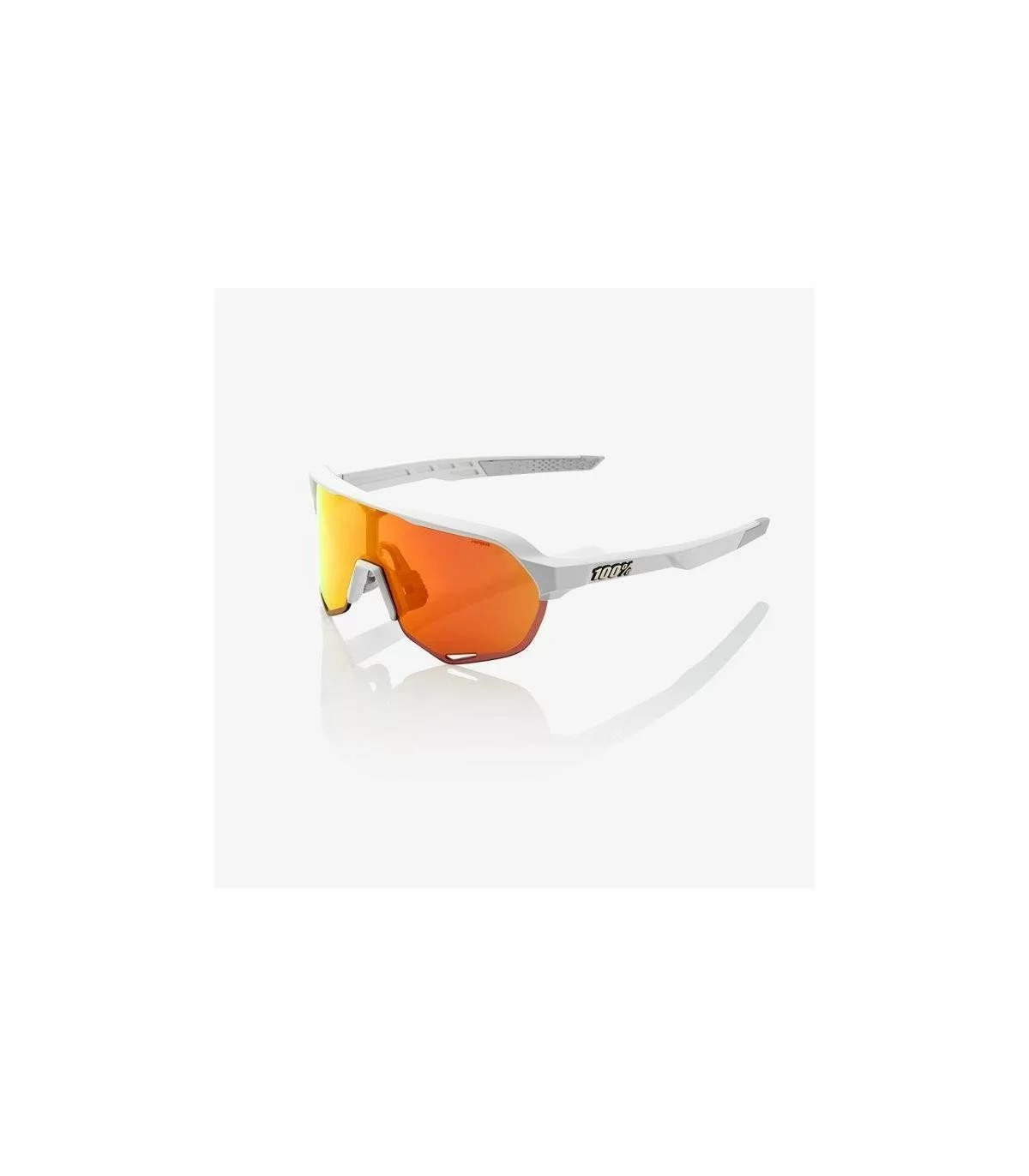 GAFAS 100% S2 - SOFT TACT OFF WHITE HIPER RED LENS