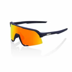 GAFAS 100% S3 SOFT TACT FLUME HIPER RED MIRROR LENS