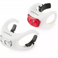 SET LUCES LED BICICLETA KROSS SILICONE SET