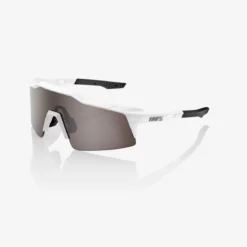 GAFAS 100% SPEEDCRAFT SL MATTE WHITE HIPER SILVER MIRROR LENS