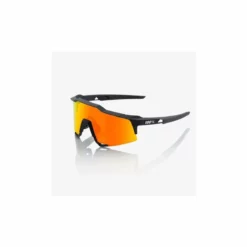 GAFAS 100% SPEEDCRAFT SOFT TACT BLACK HIPER RED LENS