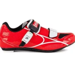SPIUK Zapatillas Bici Brios Carretera Rojo/blanco